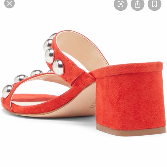 SOLE SOCIETY SUSHANA STUDDED SLIDES SIZE 7 - Picture 4 of 8